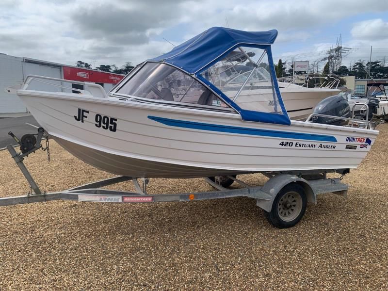 Image for QUINTREX 420 ESTUARY ANGLER RUNABOUT 1