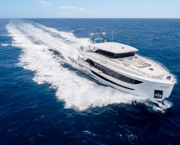 2021 Horizon Yacht FD87 Skyline image