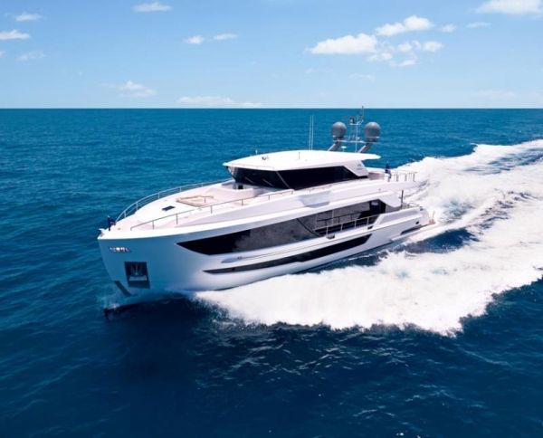 2021 Horizon Yacht FD87 Skyline image