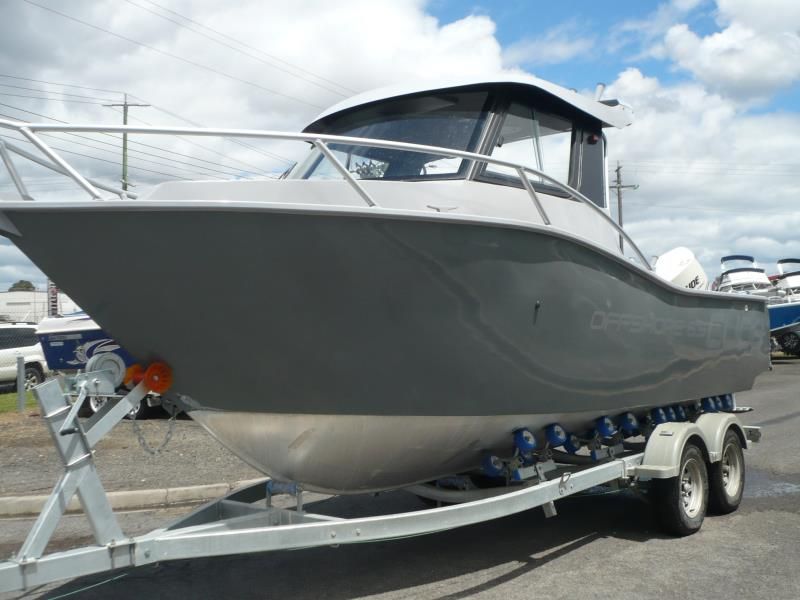 Image for 6.5m CUDA Offshore Plate Boat Enclosed Top 0