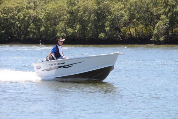 Quintrex 420 Renegade TS(Tiller Steer) + Yamaha F50hp 4-Stroke - Pack 3 for sale online prices image