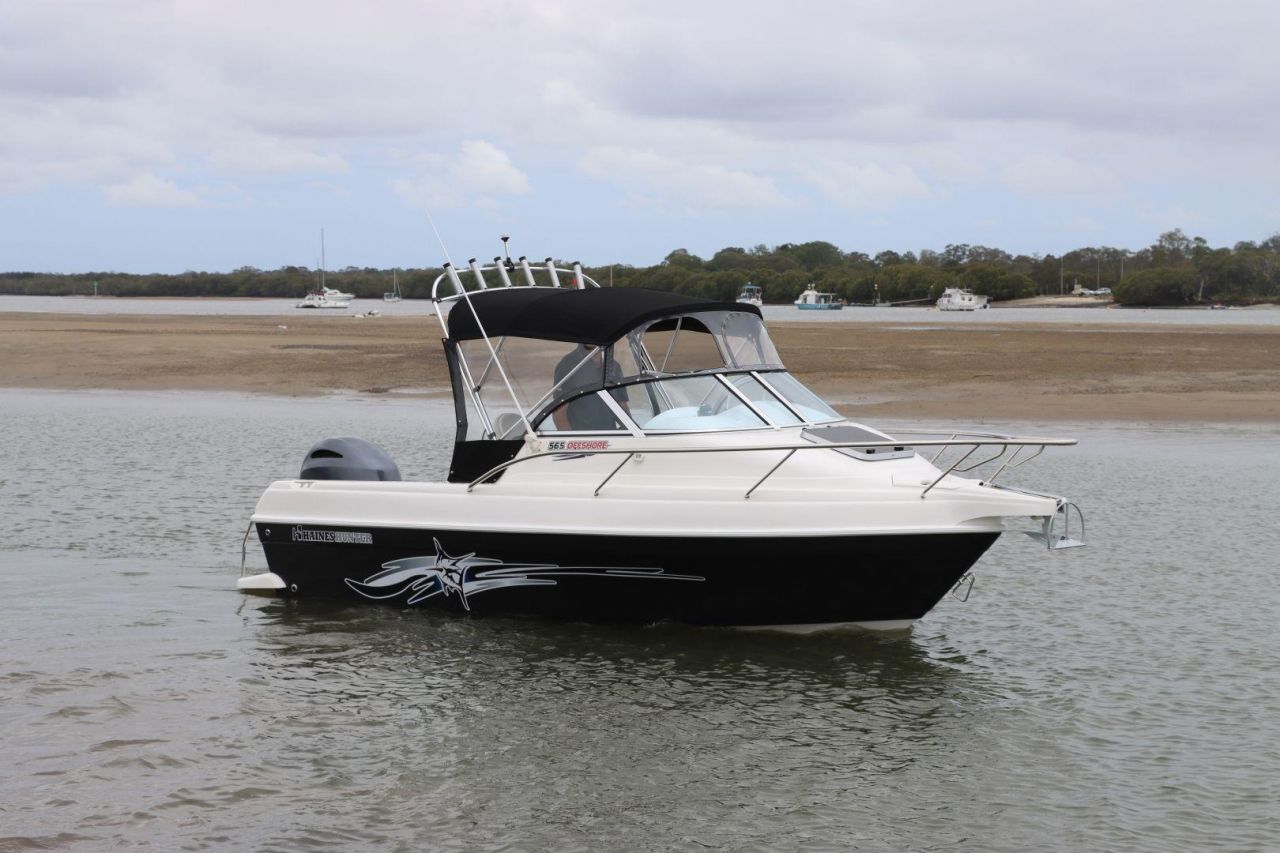 Image for Haines Hunter 565 Offshore + Yamaha F150hp 4-Stroke - Pack 2 for sale online prices 1