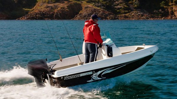 Haines Hunter 400 Prowler Centre Console + Yamaha F30hp 4-Stroke - Pack 2 for sale online prices image