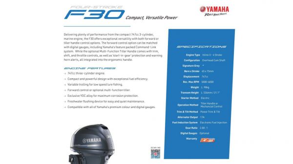 Haines Hunter 400 Prowler Centre Console + Yamaha F30hp 4-Stroke - Pack 2 for sale online prices image