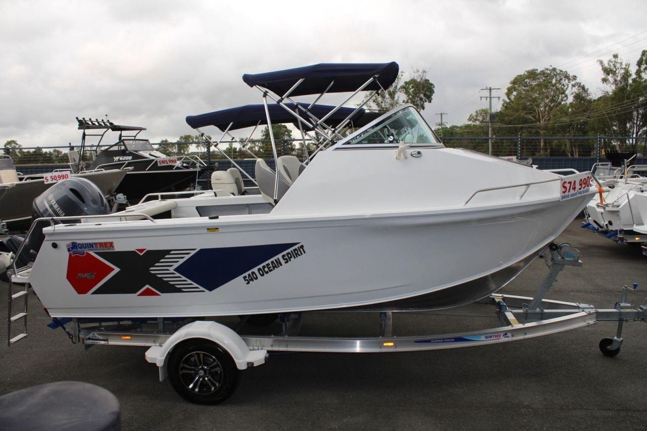 Image for Quintrex 540 Ocean Spirit + Yamaha F115hp 4-Stroke - Pack 2 for sale online prices 0