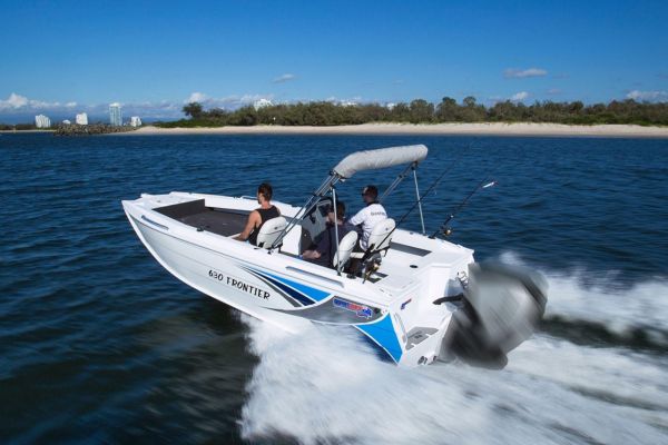 Quintrex 630 Frontier SC + Yamaha F150hp 4-Stroke - Pack 2 for sale online prices image