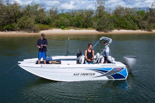 Quintrex 630 Frontier PRO SC + Yamaha F175hp 4-Stroke - PRO Pack for sale online prices image