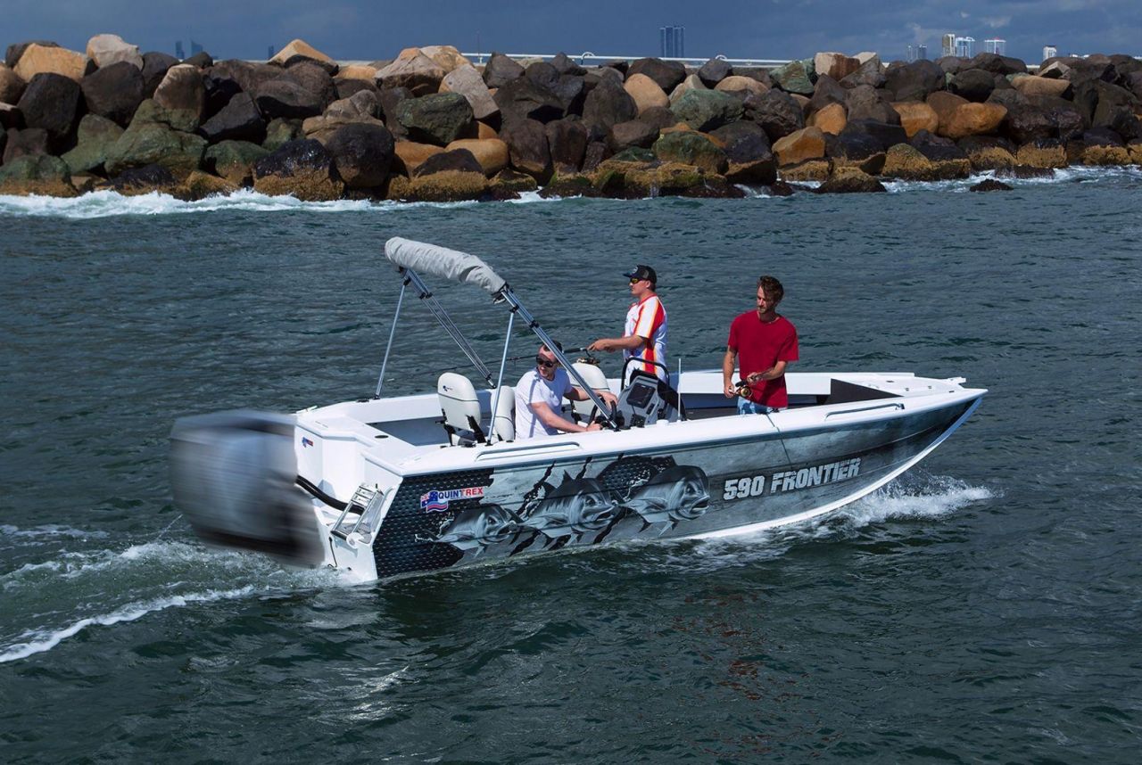 Image for Quintrex 590 Frontier PRO SC + Yamaha F150hp 4-Stroke - PRO Pack for sale online prices 0