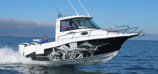 NEW 2024 EVOLUTION  ENCLOSED WITH 350HP YAMAHA FOURSTROKE FOR SALE image