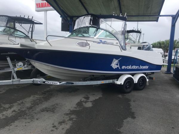 NEW 2024 EVOLUTION 552 PLATINUM FITTED WITH A YAMAHA F130 FOURSTROKE image