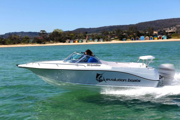 NEW 2024 EVOLUTION SPORTFISHER WITH YAMAHA 90HP FOURSTROKE image