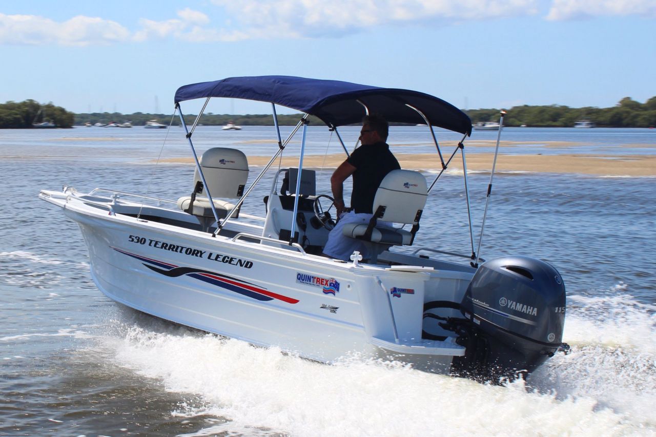 Image for Quintrex 540 Territory Legend with 130hp Yamaha for sale 0