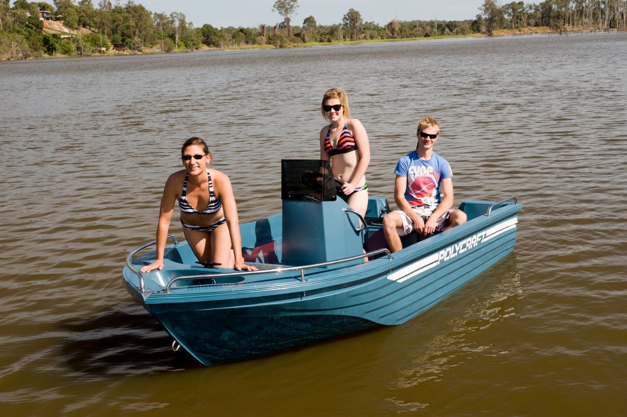 Image for Polycraft 410 Challenger Centre Console Our Pack 1 Powered by the Yamaha F40 0