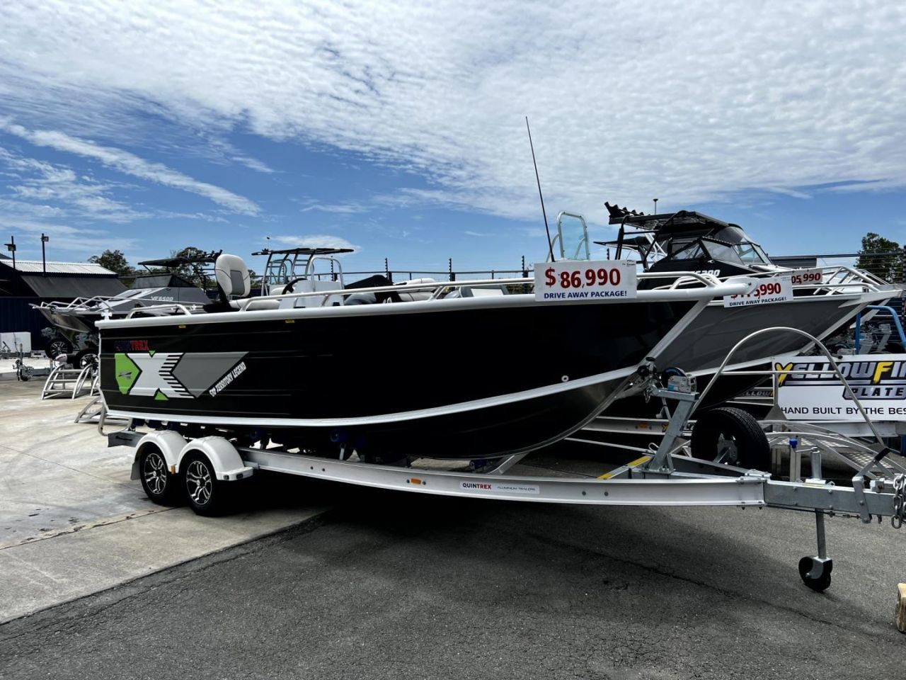 Image for Quintrex 610 Territroy Legend + Yamaha F150HP 4-Stroke - STOCK BOAT for sale online prices 1