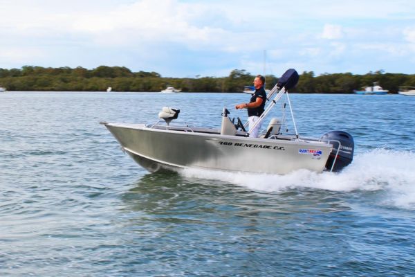 Quintrex 460 Renegade CC(Centre Console) + Yamaha F75hp 4-Stroke - Pack 3 for sale online prices image