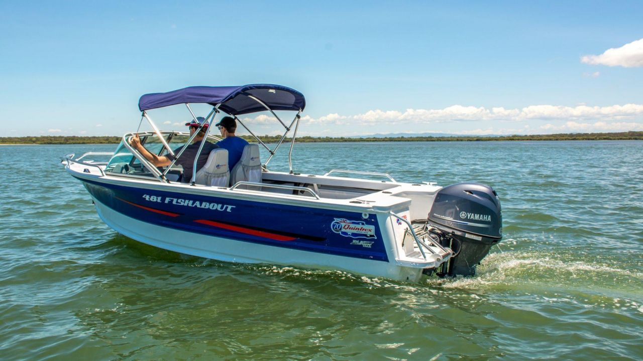 Image for Quintrex 481 Fishabout + Yamaha F75hp 4-Stroke - Pack 3 for sale online prices 0