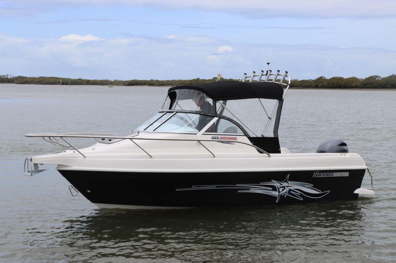 Image for Haines Hunter 565 Offshore + Yamaha F130hp 4-Stroke - Pack 1 for sale online prices 1
