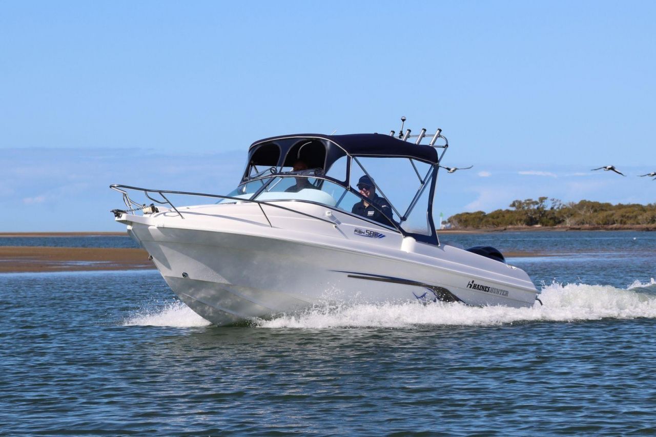 Image for Haines Hunter 580 Sport Fish + Yamaha F150hp 4-Stroke - Pack 3 for sale online prices 1