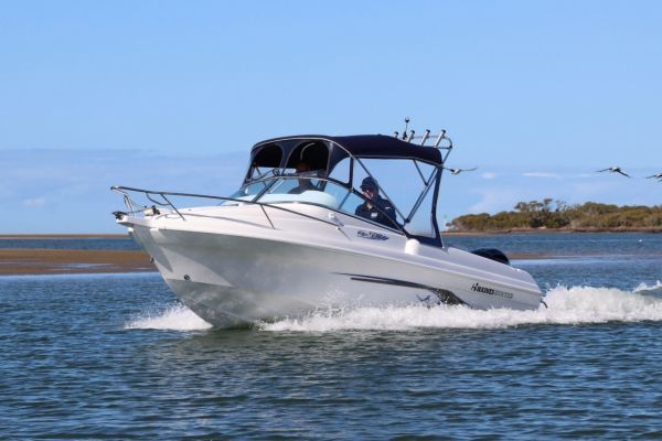 Haines Hunter 580 Sport Fish + Yamaha F150hp 4-Stroke - Pack 2 for sale online prices image