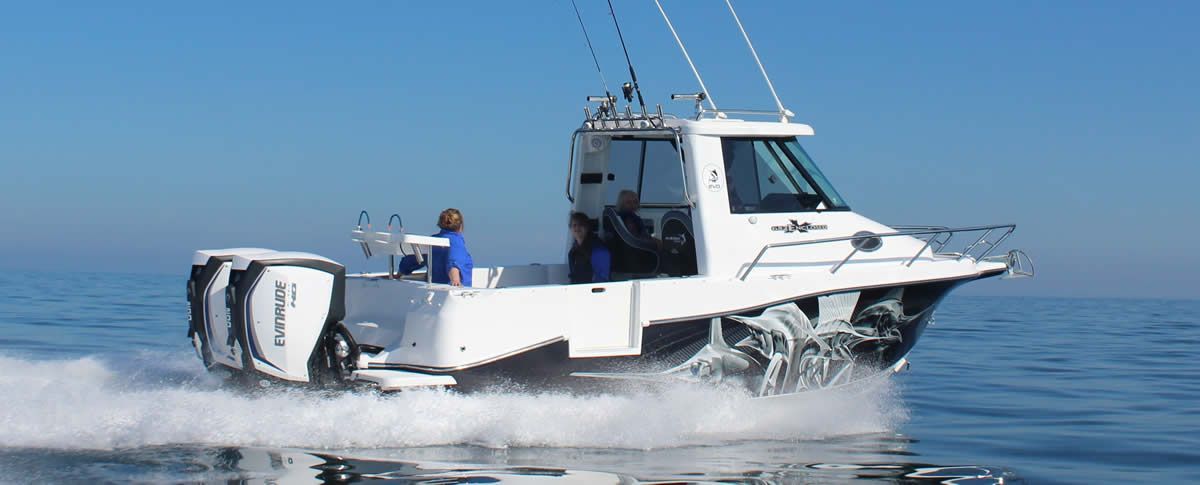 Image for NEW 2024 EVOLUTION  ENCLOSED WITH 250HP YAMAHA FOURSTROKE FOR SALE 1