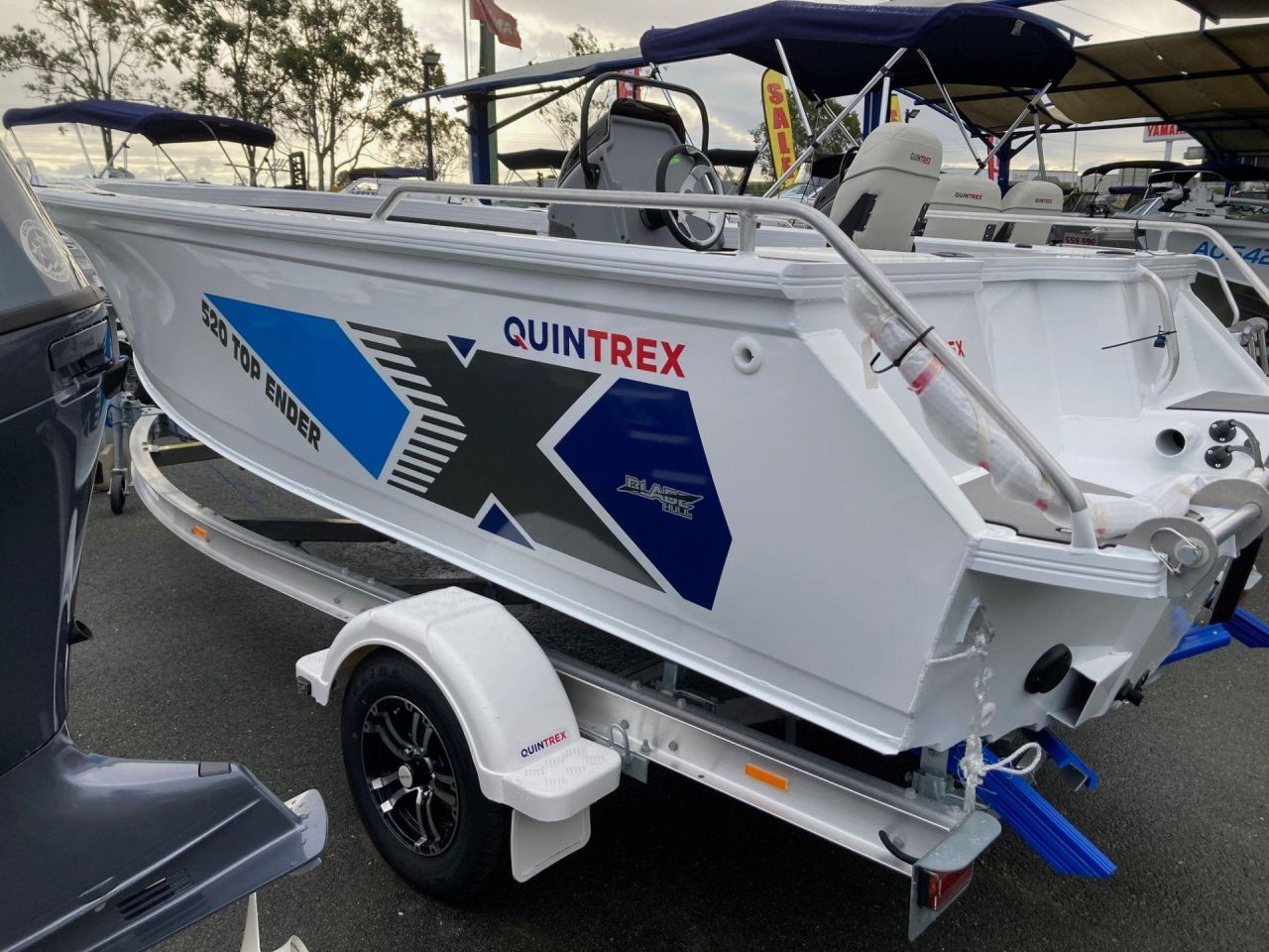Image for Quintrex 520 Top Ender  Our Pack 2 Powered by a Yamaha F115 HP 4-Stroke 0