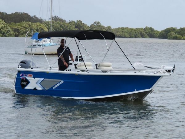 Quintrex 610 Territroy Legend + Yamaha F175HP 4-Stroke - Pack 3 for sale online prices image