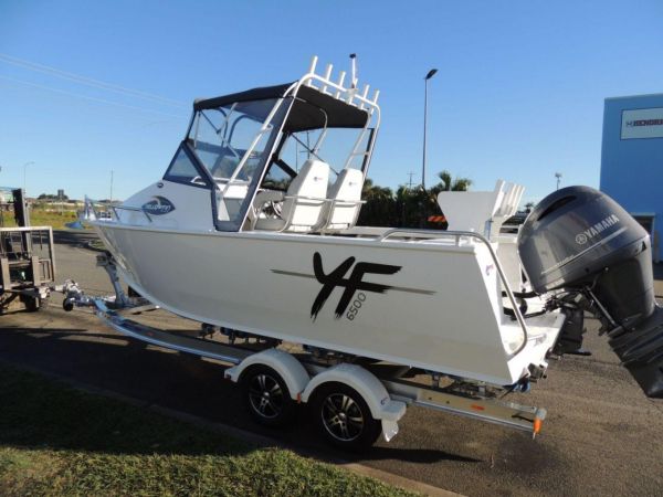 Yellowfin 6200 Soft Top Cabin + Yamaha F150hp 4-Stroke - Pack 1 for sale online prices image