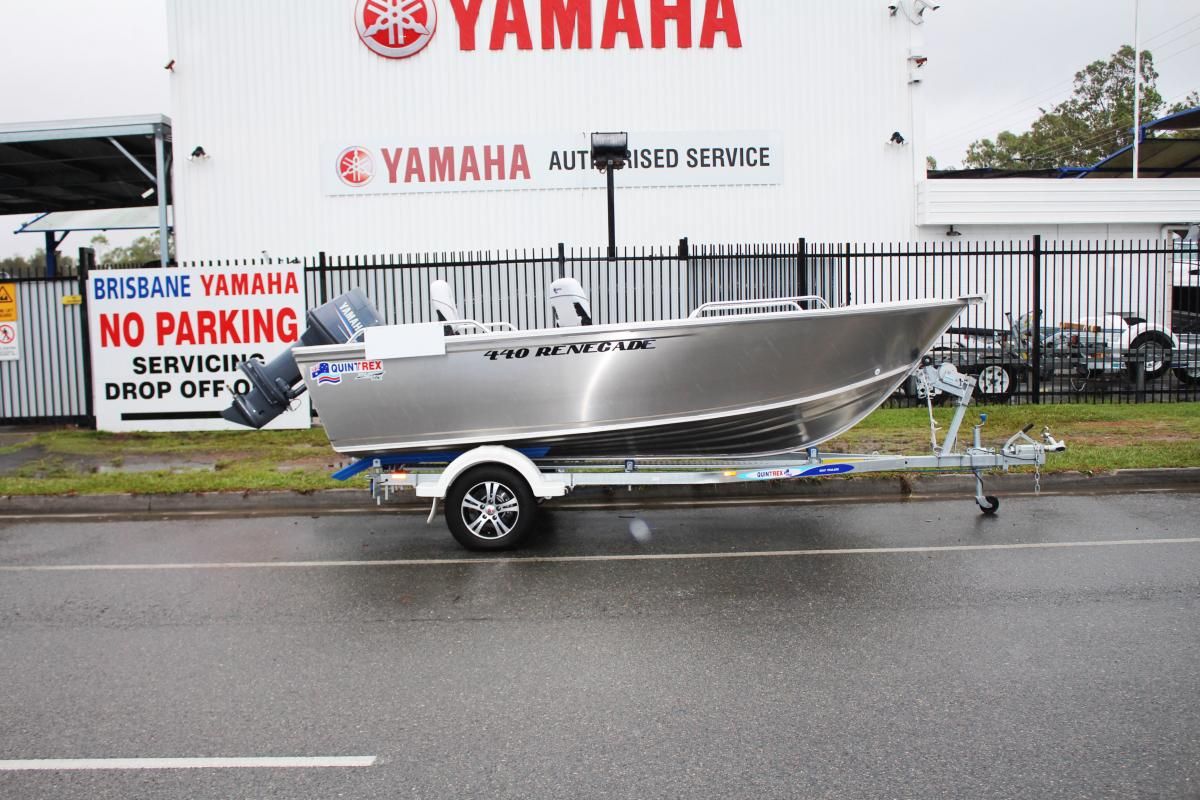 Image for Quintrex 440 Renegade TS(Tiller Steer) + Yamaha F60hp 4-Stroke - Pack 3 for sale online prices 0