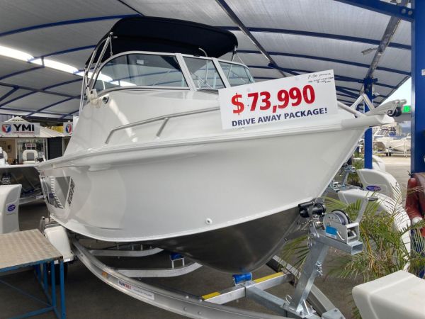 In Stock Now !  This Quintrex 540 OCEAN SPIRIT Our Stock Boat Package F130 Hp image