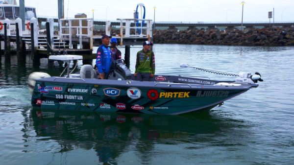 Quintrex 550 Frontier + Yamaha F130hp 4-Stroke - Pack 3 for sale online prices image