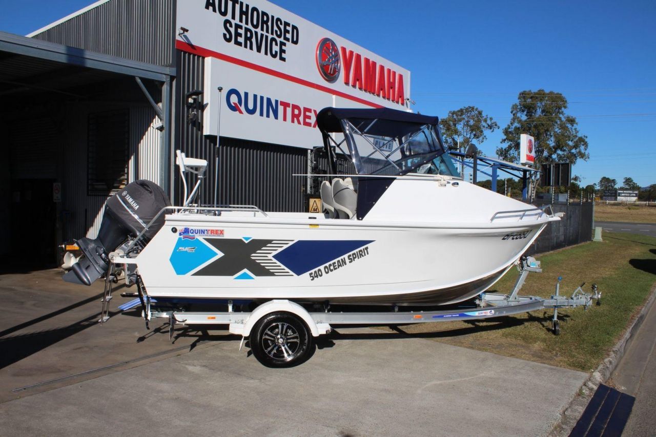 Image for Quintrex 540 Ocean Spirit + Yamaha F130hp 4-Stroke - Pack 3 for sale online prices 0