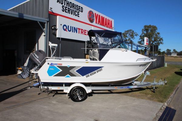 Quintrex 540 Ocean Spirit + Yamaha F130hp 4-Stroke - Pack 3 for sale online prices image