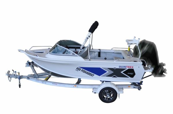 Quintrex 450 Fishabout PRO+ Yamaha F70hp 4-Stroke - PRO Pack for sale online prices image