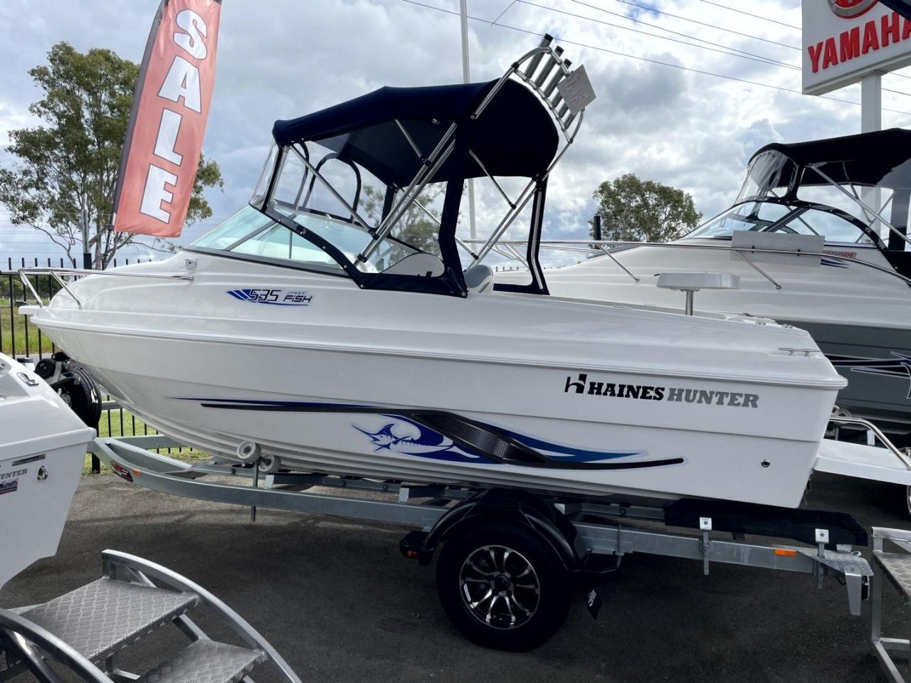 Image for Haines Hunter 535 Sport Fish + Yamaha F130hp 4-Stroke - Stock boat available now! 0