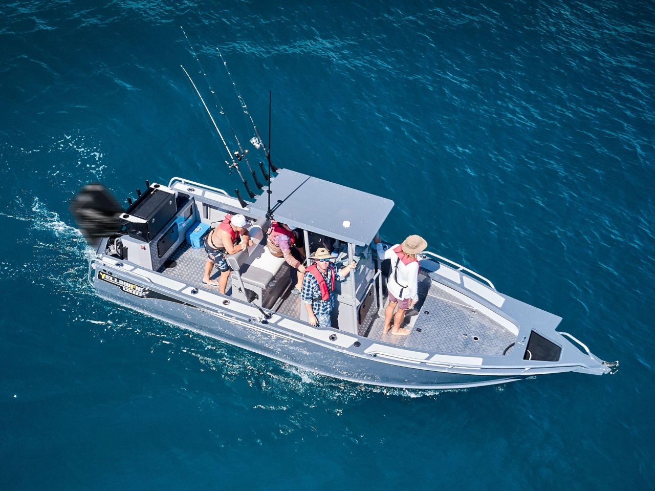 Image for 7600 Yellowfin Centre/Rear Console 250HP PACK 4 1