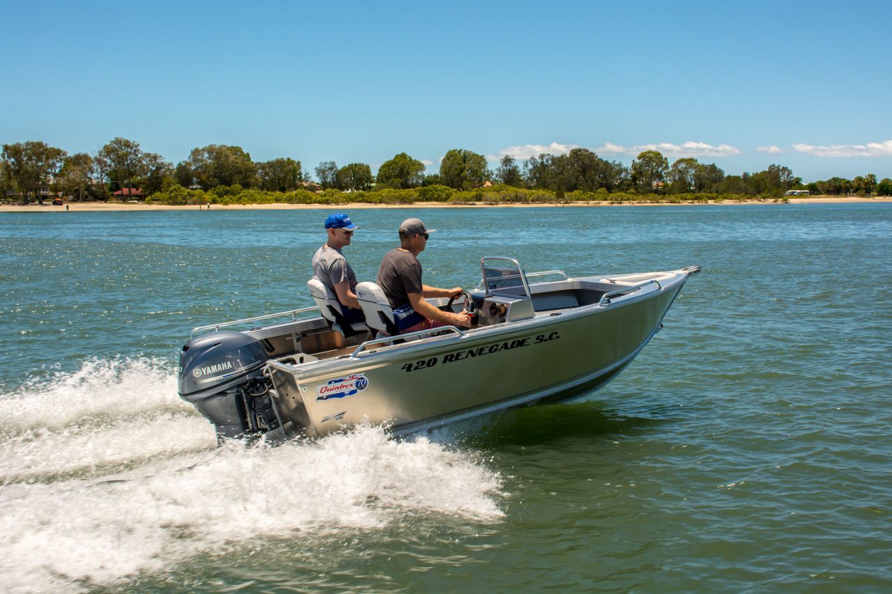 Image for Quintrex 420 Renegade SC(Side Console) + Yamaha F40hp 4-Stoke - Pack 1 for sale online prices 0