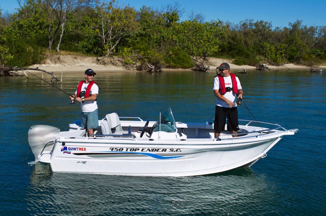 Image for QUINTREX 450 TOP ENDER PACK 3 F70 HP 4-STROKE YAMAHA FOR SALE 0