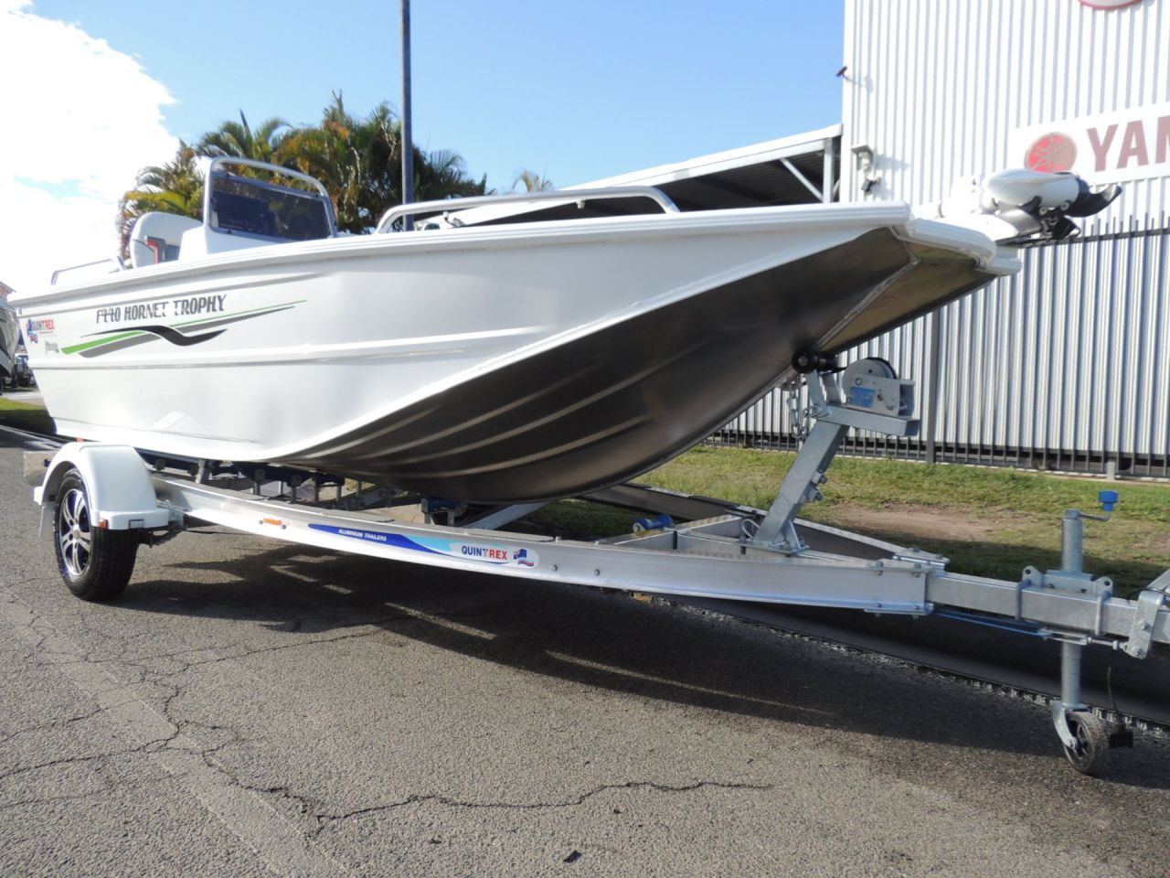 Image for Quintrex 440 Hornet Side Console powered by the Yamaha F60  Pack 3 0