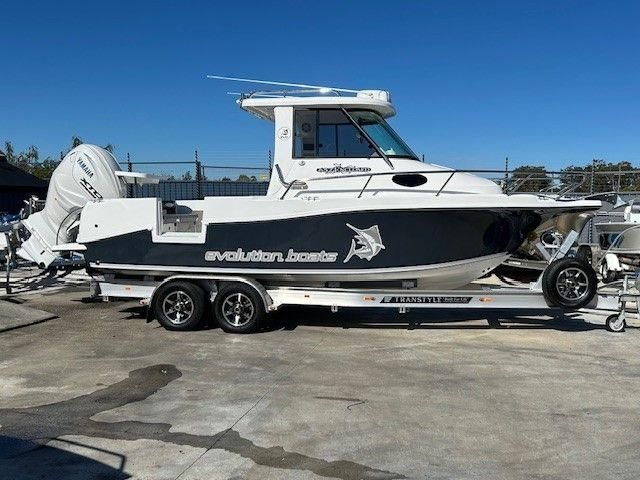 Image for SOLD 2024 EVOLUTION  ENCLOSED WITH XF450HP YAMAHA FOURSTROKE FOR SALE 0