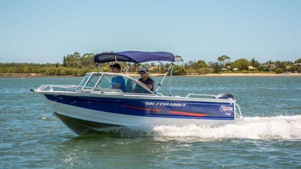 Quintrex 481 Fishabout + Yamaha F70hp 4-Stroke - Pack 1 for sale online prices image