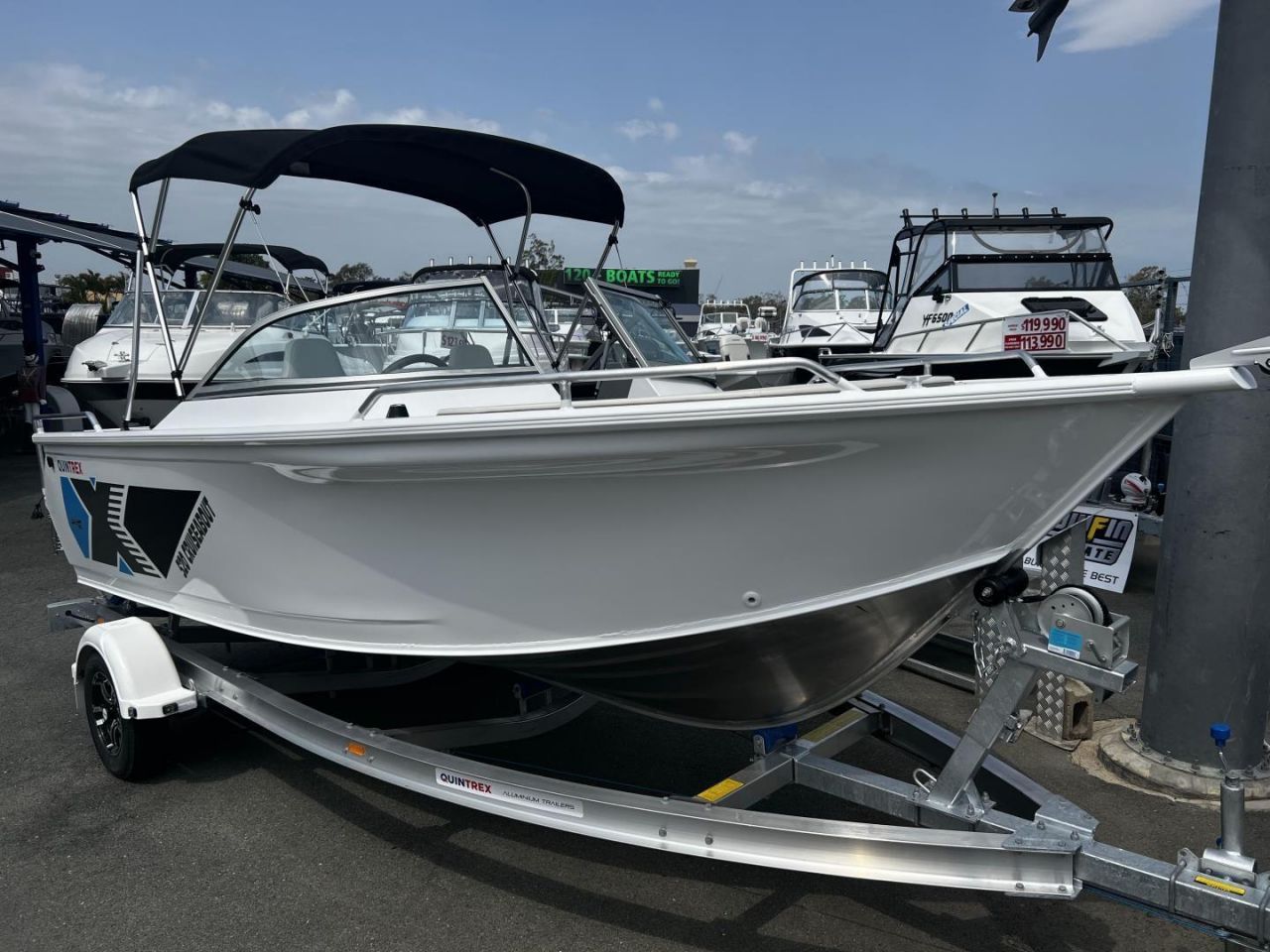 Image for Quintrex 520 Cruiseabout + Yamaha F115hp 4-Stroke - IN STOCK for sale with online prices 1