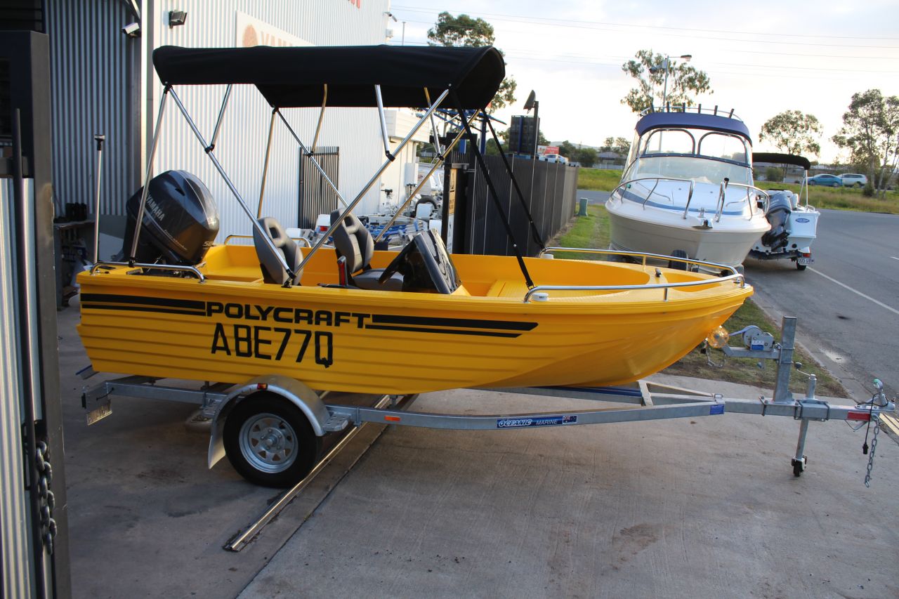 Image for Polycraft 410 Challenger Side Console Our Pack 3 Powered by the Yamaha F50 19