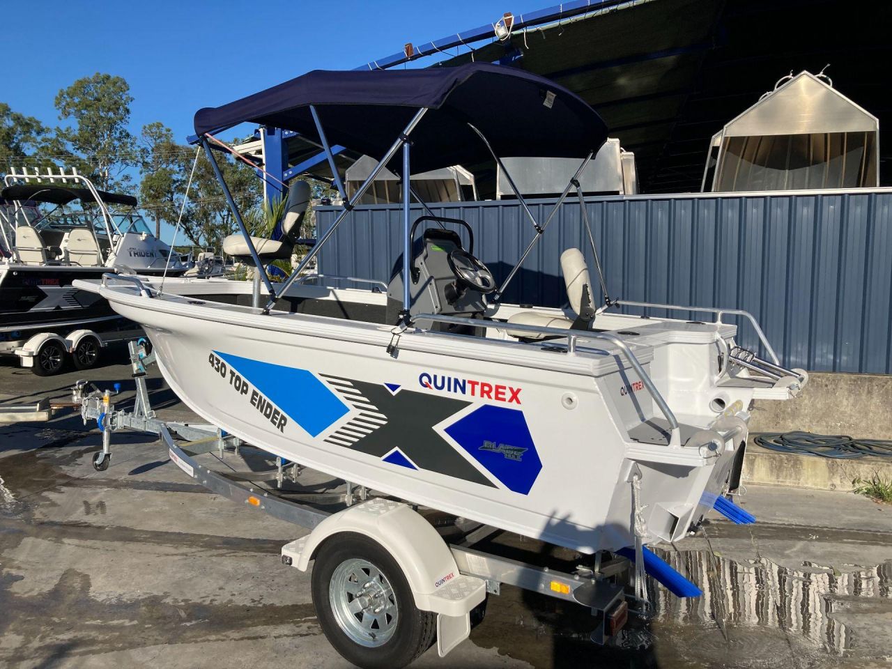 Image for Quintrex 430 Top Ender  with  Yamaha F60 EFI 4 Stroke pack 3 1