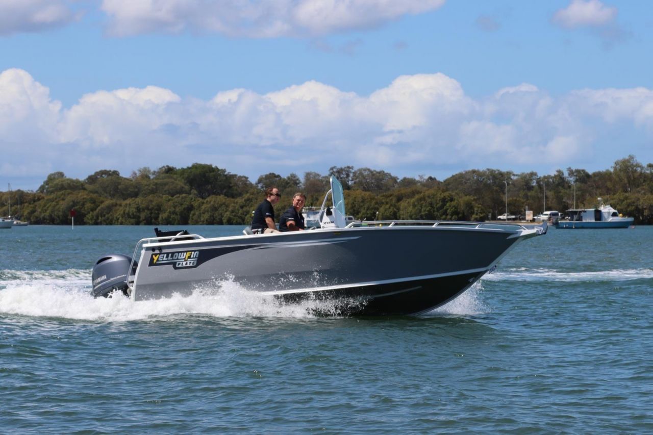 Image for Stock Boat Package Yellowfin Powered by the Yamaha F200XC 0
