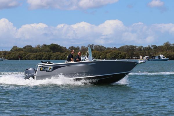 Stock Boat Package Yellowfin Powered by the Yamaha F200XC image