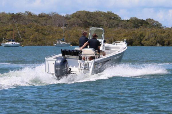 Stock Boat Package Yellowfin Powered by the Yamaha F200XC image