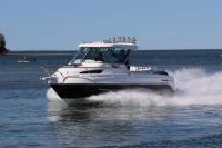 Image for Haines Hunter 675 Offshore Hard Top Enclosed Cab + Yamaha F250HP 4-Stroke for sale online prices 18