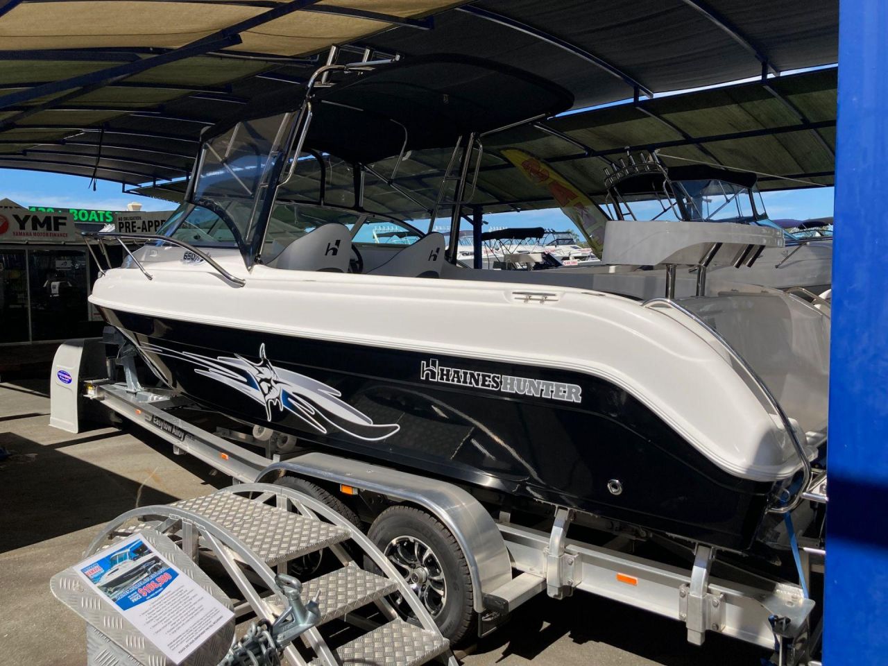 Image for Our Stock Boat Package is now for sale, Haines Hunter 650 R-Series + Yamaha F225HP 4-Stroke Pack 3 for sale online prices 19