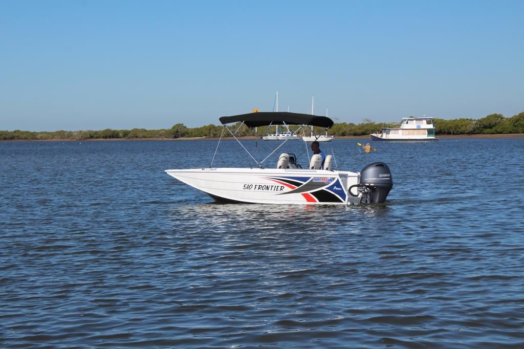 Image for New Quintrex 510 Frontier Side Console with Yamaha 115hp fourstroke for sale 1
