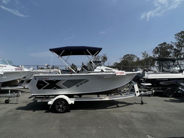 Quintrex 540 Top Ender + Yamaha F130LA 4-Stroke - IN STOCK for sale with online prices image